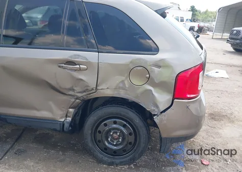 2013 Ford Edge Sel из США, поврежденный, VIN 2FMDK4JC8DBB51065